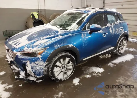 2016 Mazda Cx-3 Grand Touring из США, поврежденный, VIN JM1DKBD72G0117118